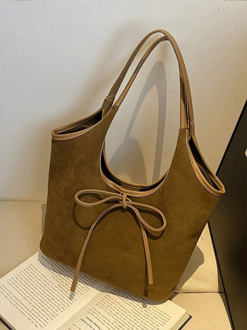 Florence Wildledertasche mit Schleife