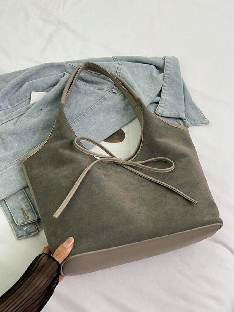 Florence Wildledertasche mit Schleife