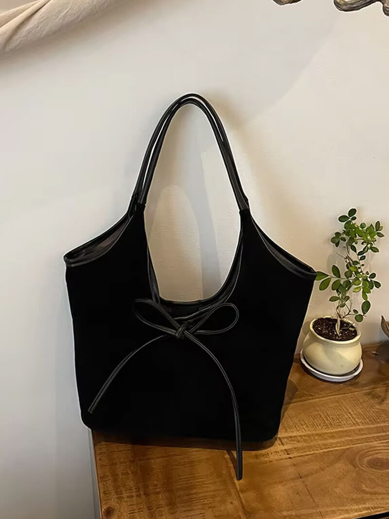 Florence Wildledertasche mit Schleife
