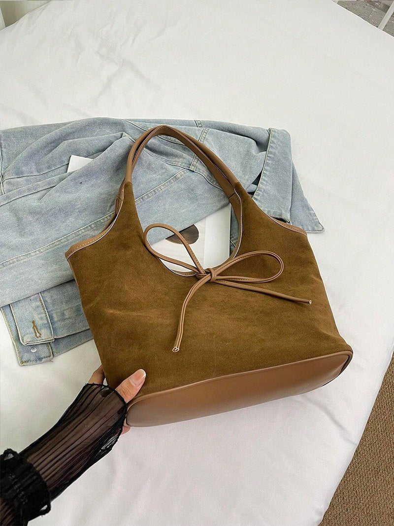 Florence Wildledertasche mit Schleife