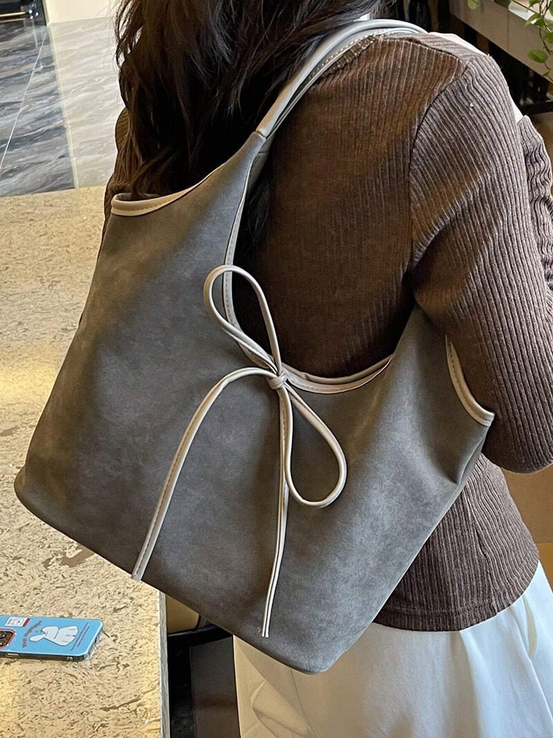 Florence Wildledertasche mit Schleife