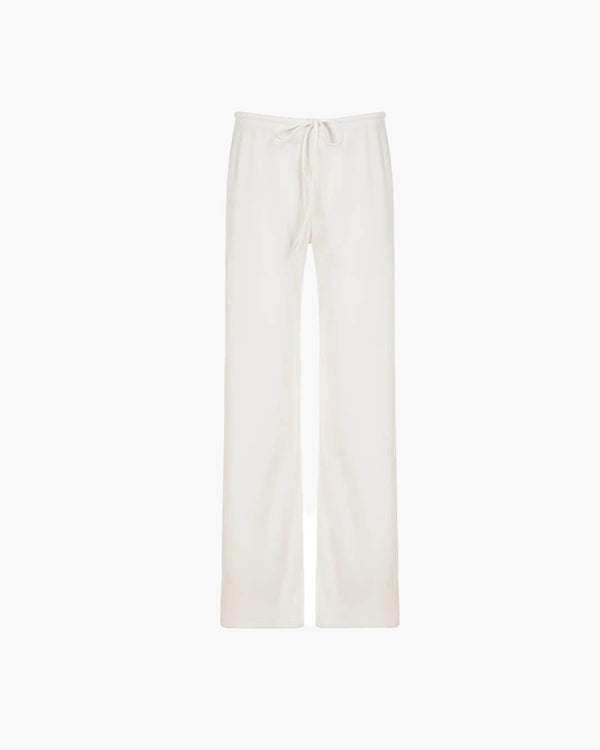 Gabriela gerippte Loungehose aus Strick