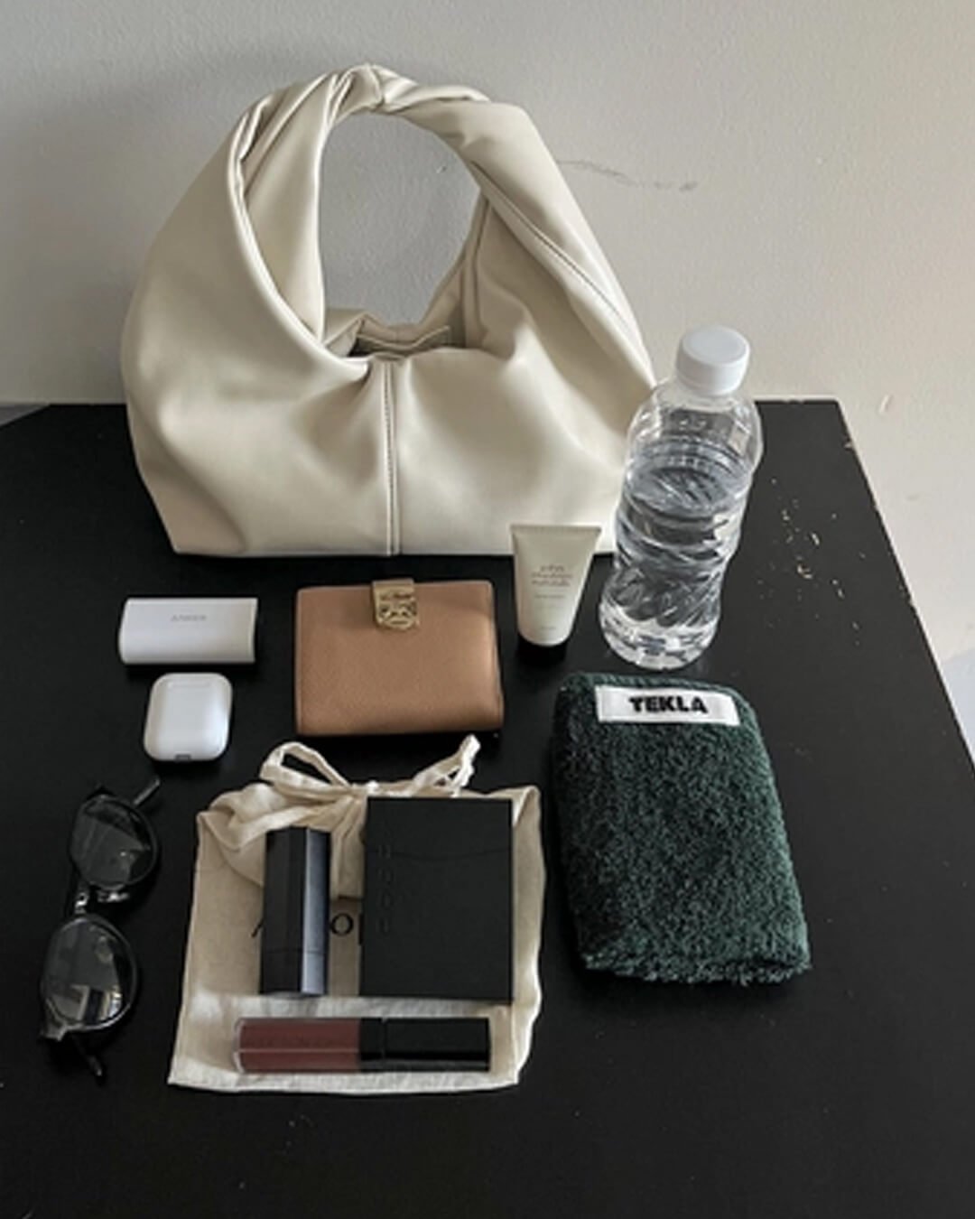Gelyn Clutch-Tasche aus Leder
