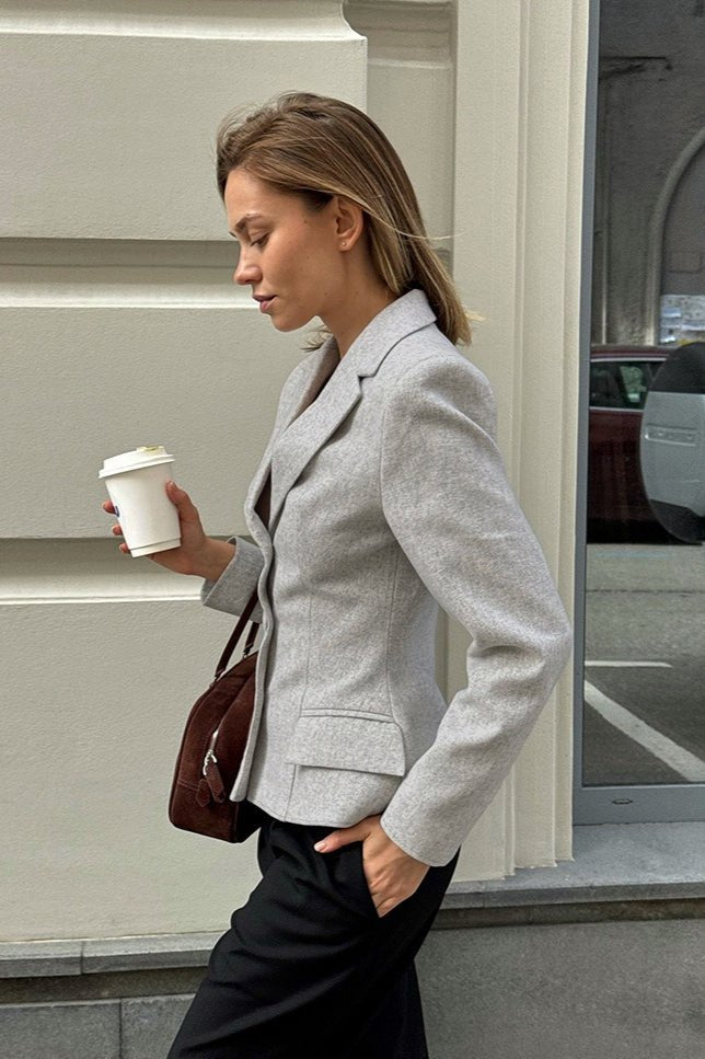 Geraldine Vintage-Blazer mit schmaler Passform