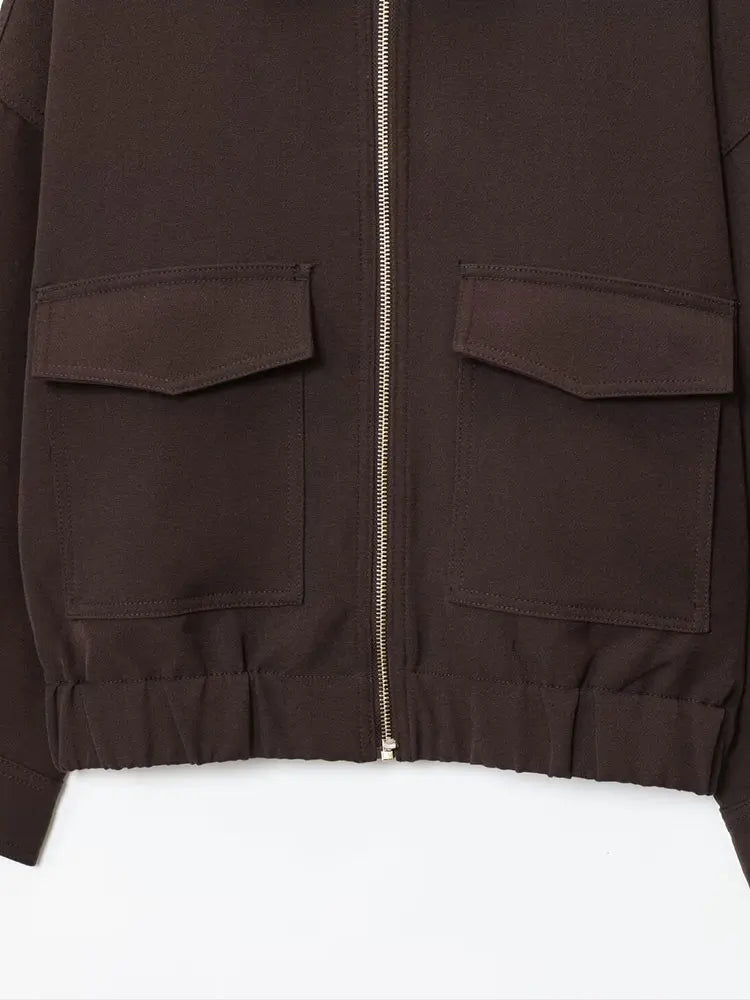 Ginny Bomberjacke mit Pattentaschen