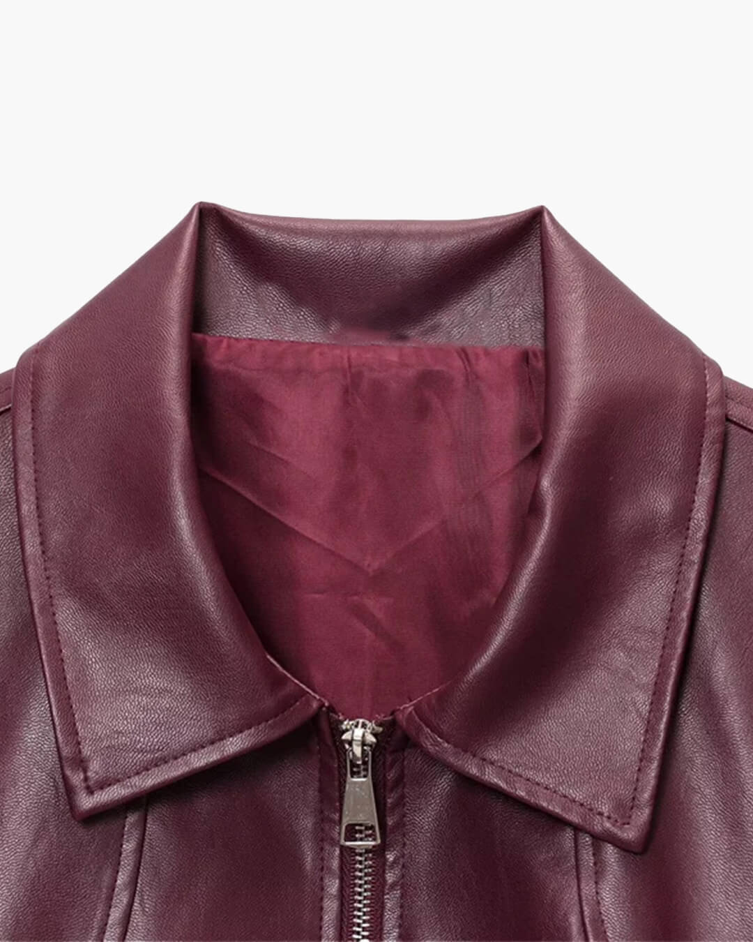 Harper Bomberjacke aus Kunstleder