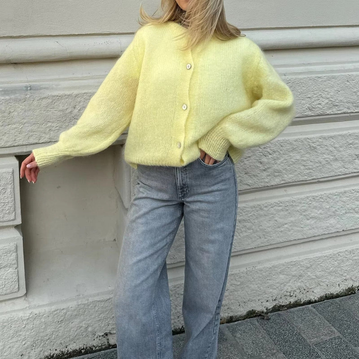 Hazel weiche Strickjacke