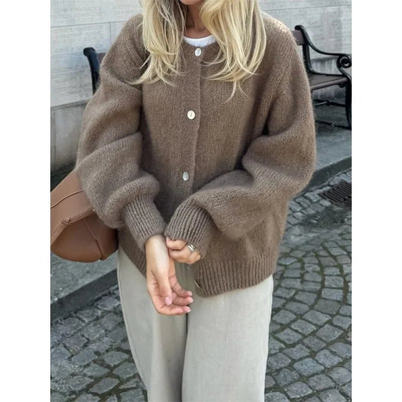 Hazel weiche Strickjacke