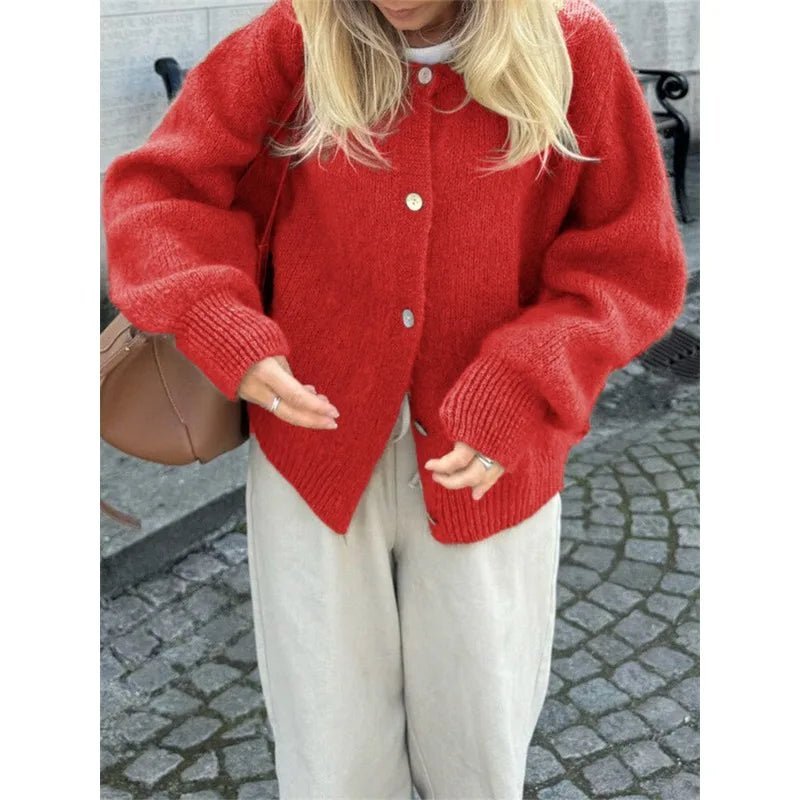 Hazel weiche Strickjacke