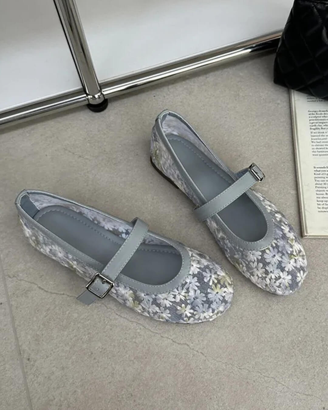 Helen Mesh-Mary-Jane-Ballerinas