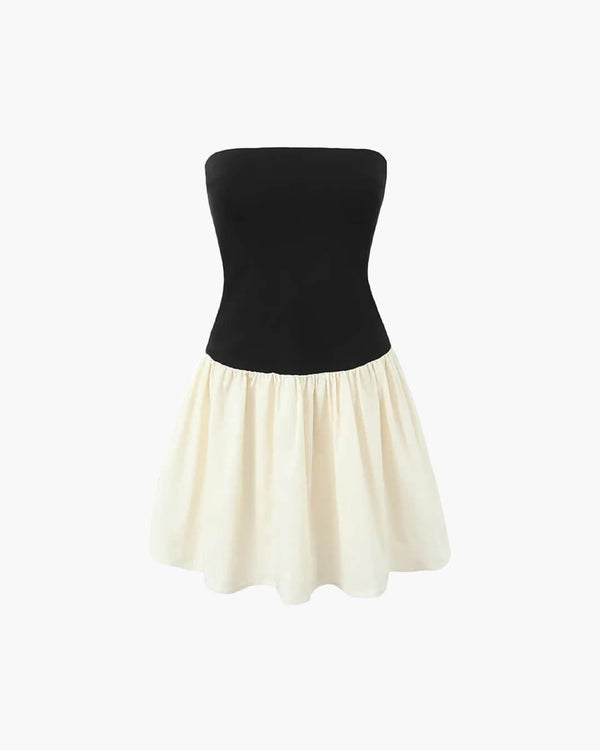 Holly Trägerloses Minikleid