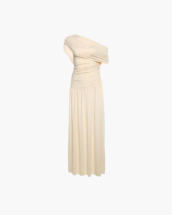 Ingrid Maxikleid mit One-Shoulder-Träger