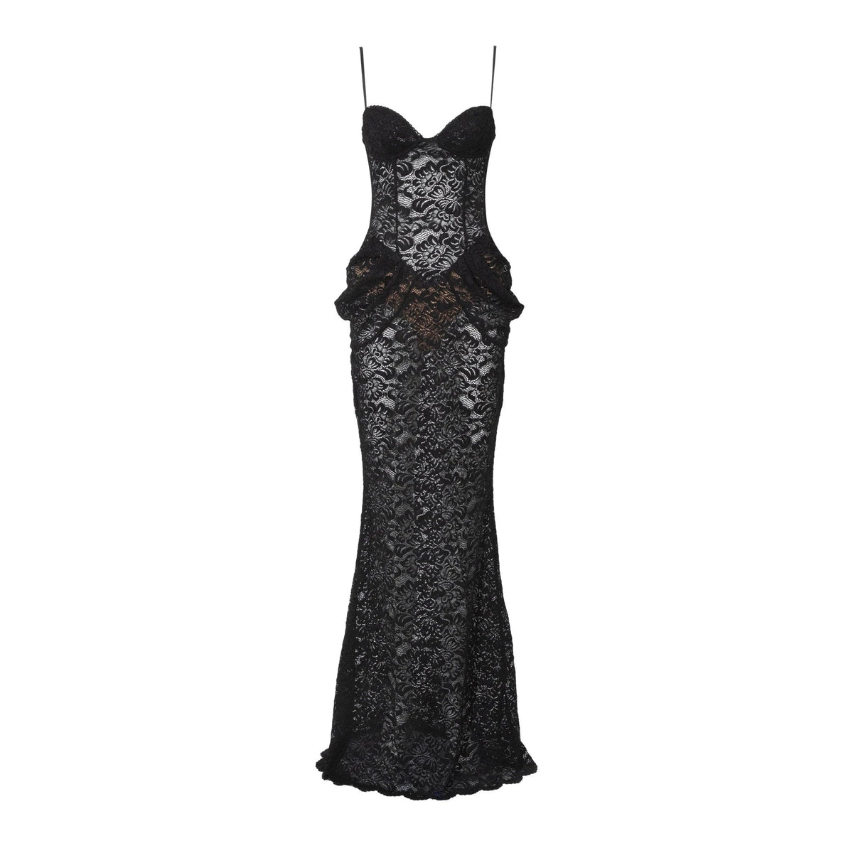 Isabella Spitzen-Maxikleid mit Korsett