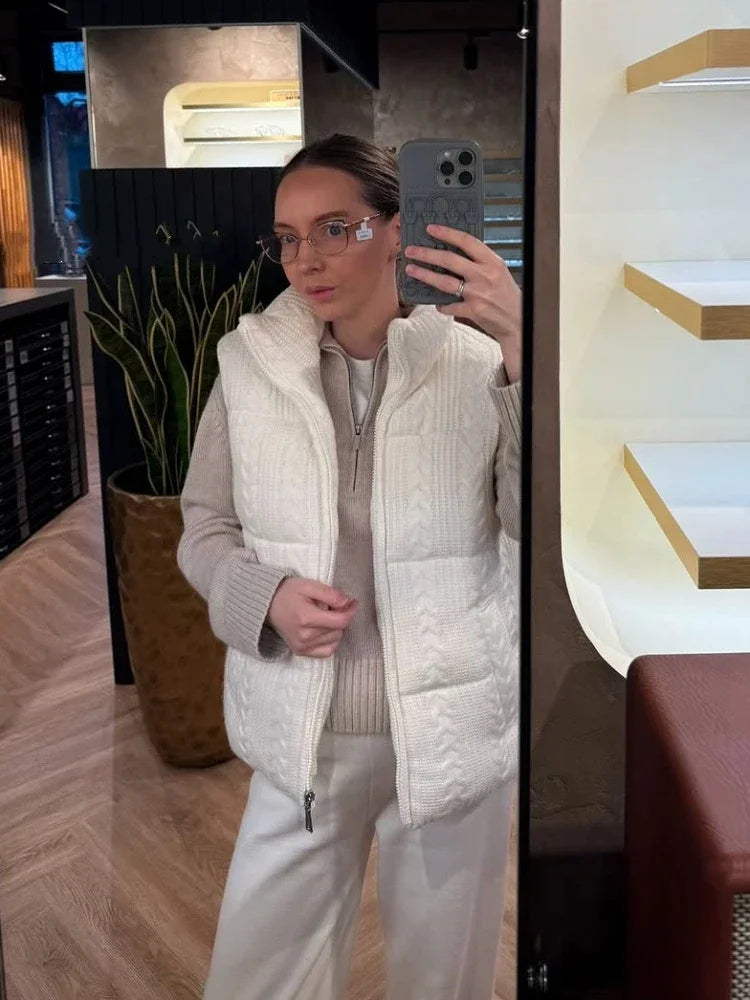 Jayden Ärmellose Strickweste