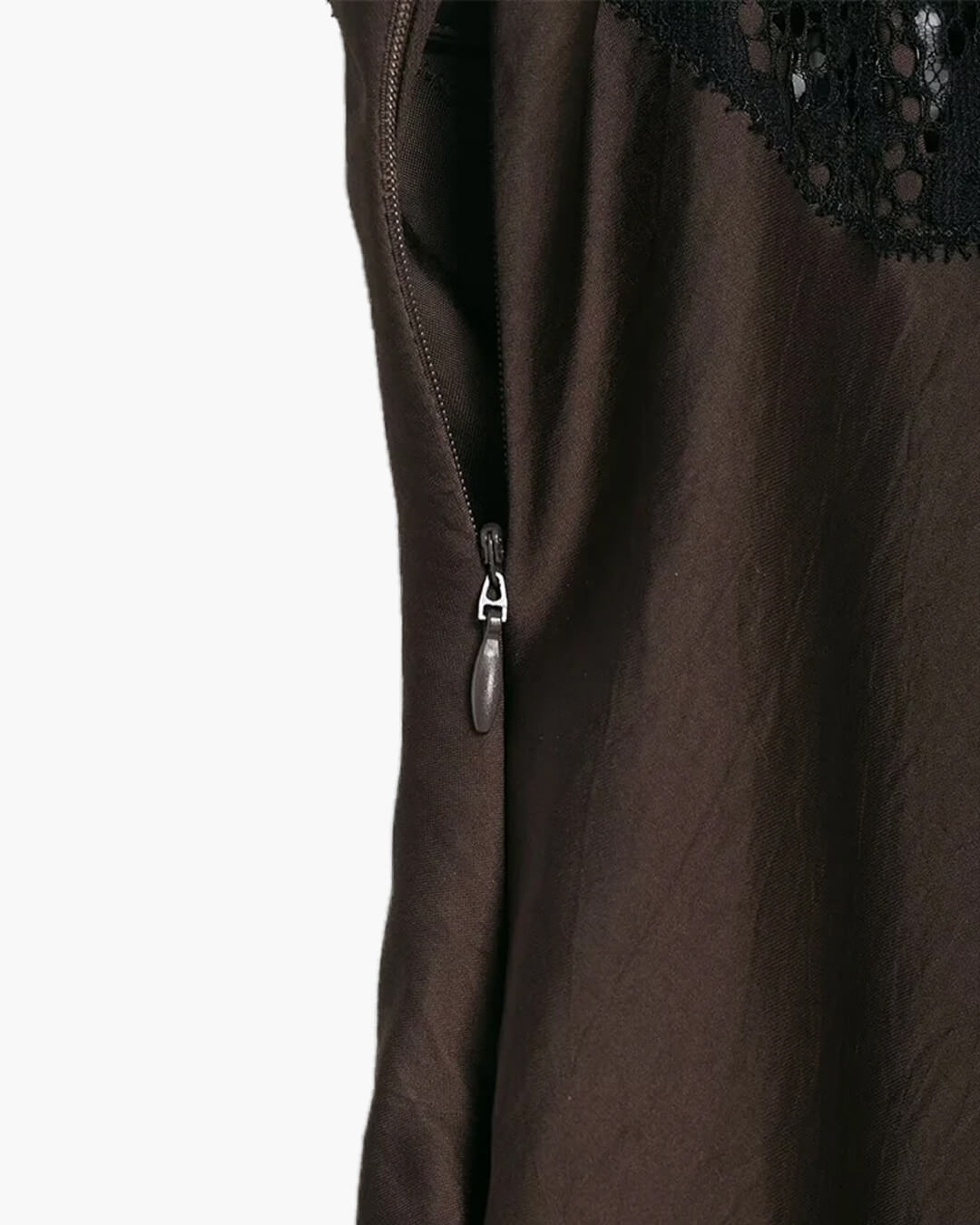 Jenica Satin-Trägerkleid mit Spitze