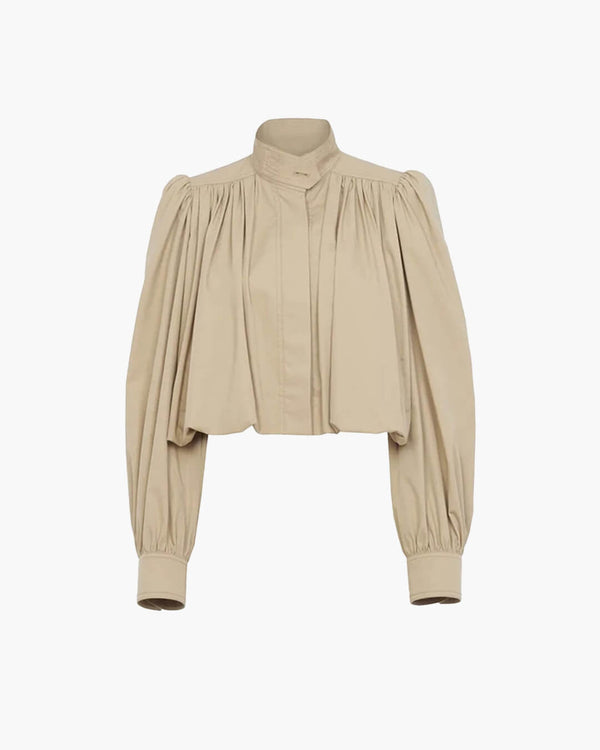 Jenna locker geschnittene plissierte Jacke