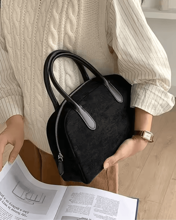 Jenny Mini-Tasche aus Veloursleder