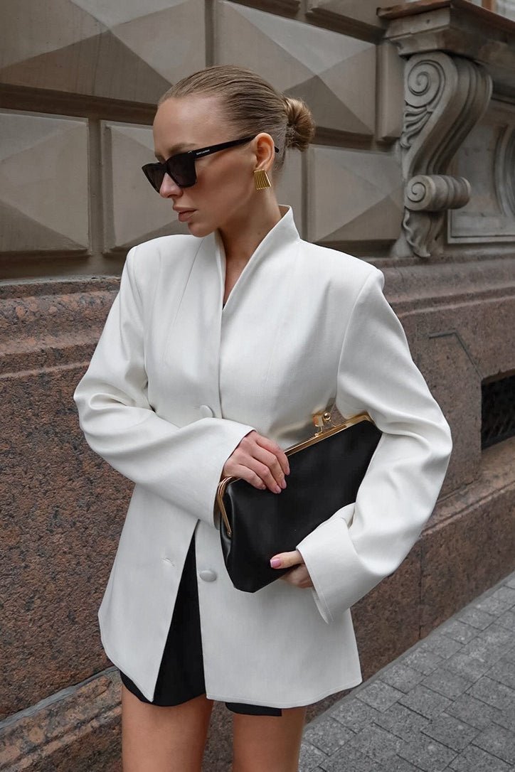 Jessica minimalistischer, taillierter Slim-Blazer