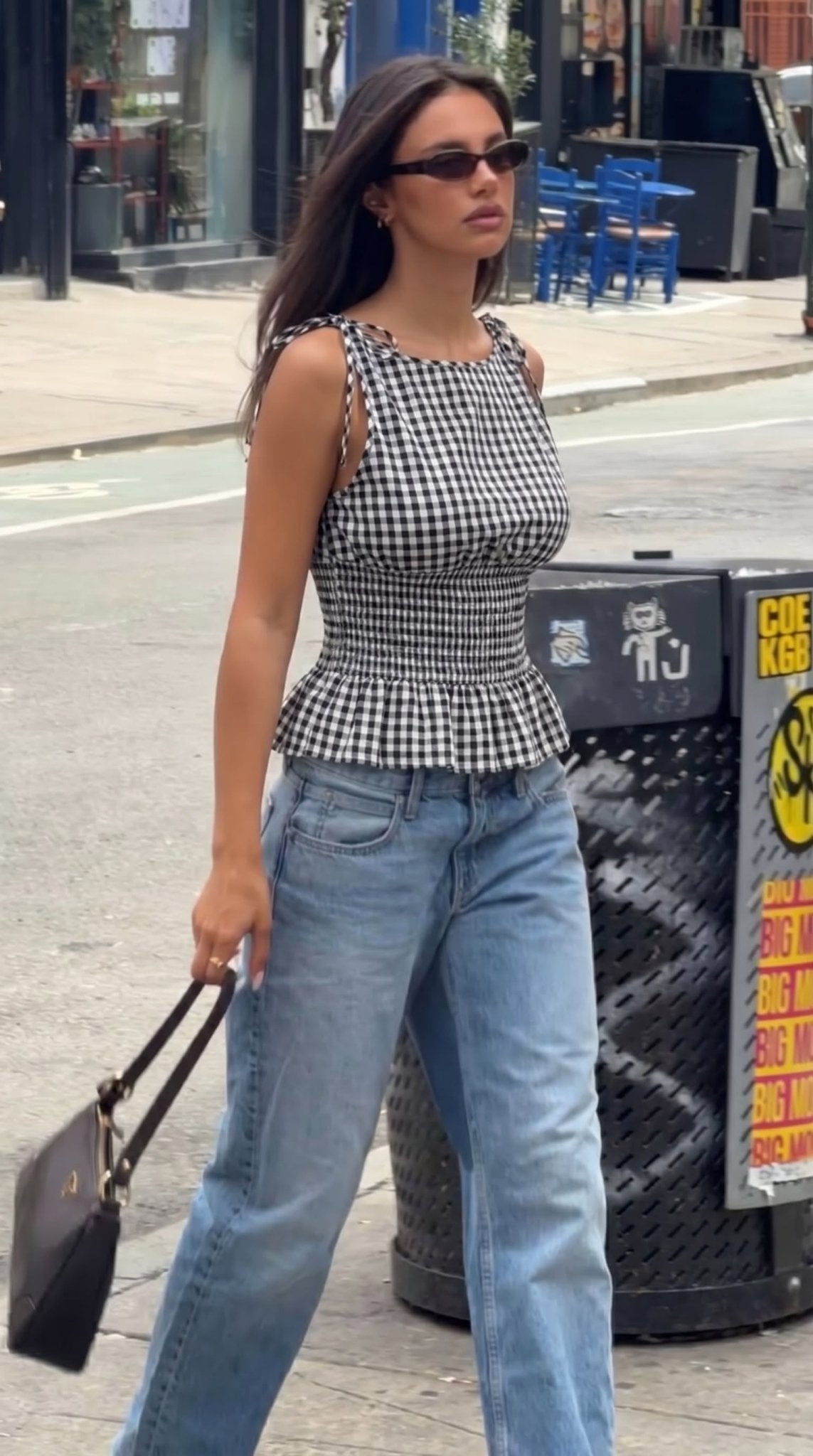 Vintage-Karo-Tanktop „Jessica“