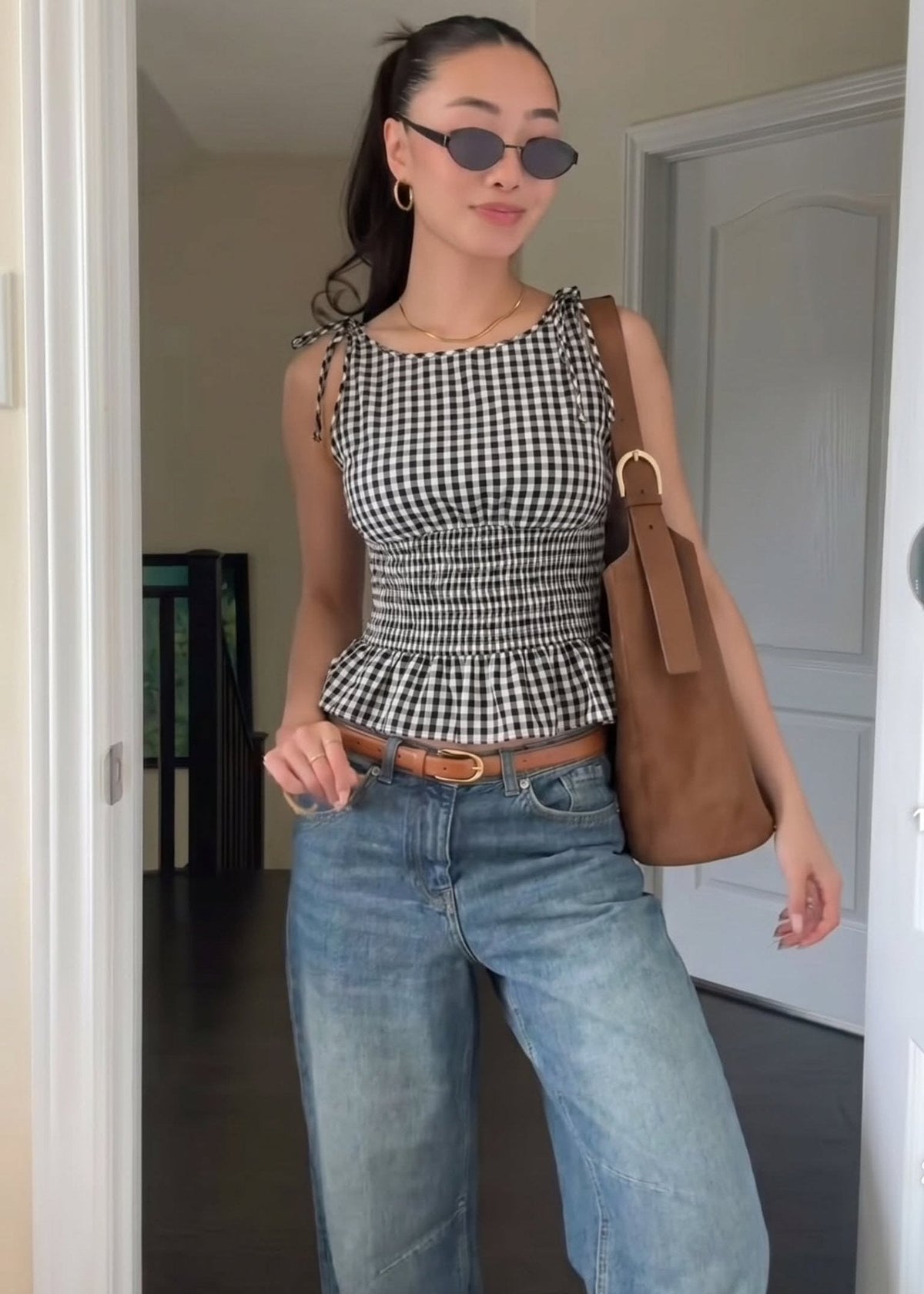Vintage-Karo-Tanktop „Jessica“