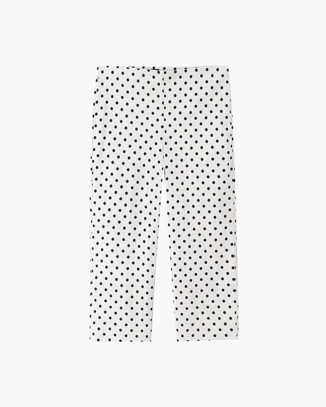 Jia zweiteiliges Set aus gepunkteter Hose und Oberteil mit hoher Taille