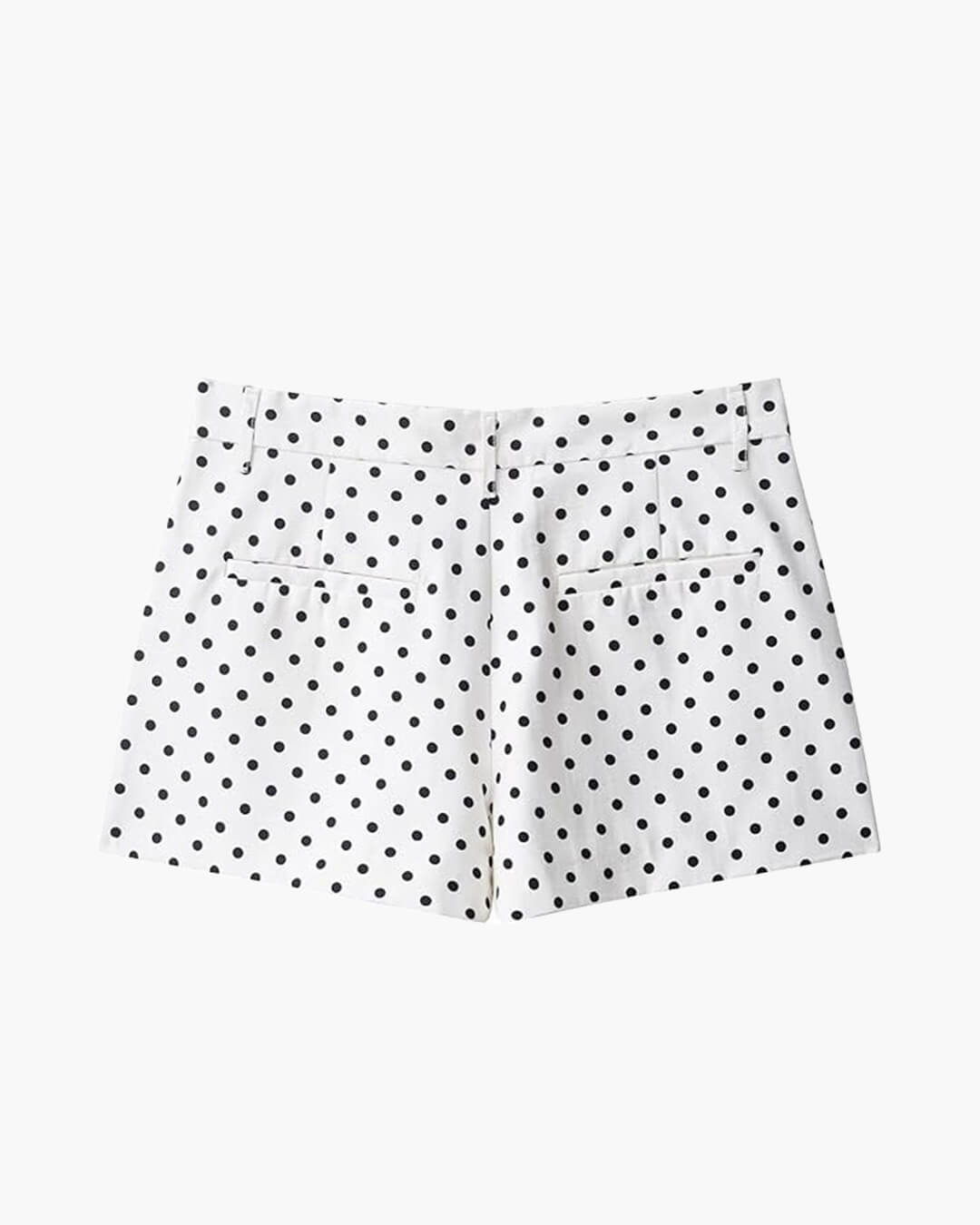 Jillian Shorts mit Punkten und mittlerer Bundhöhe