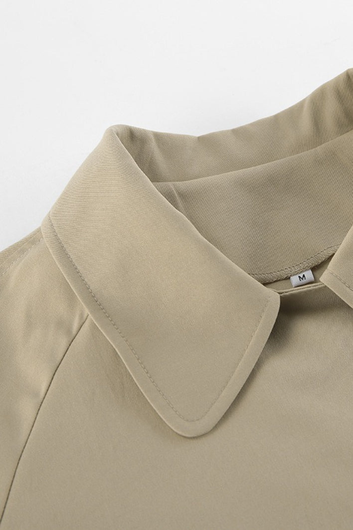 Joanna Belted Wrap Trench Coat