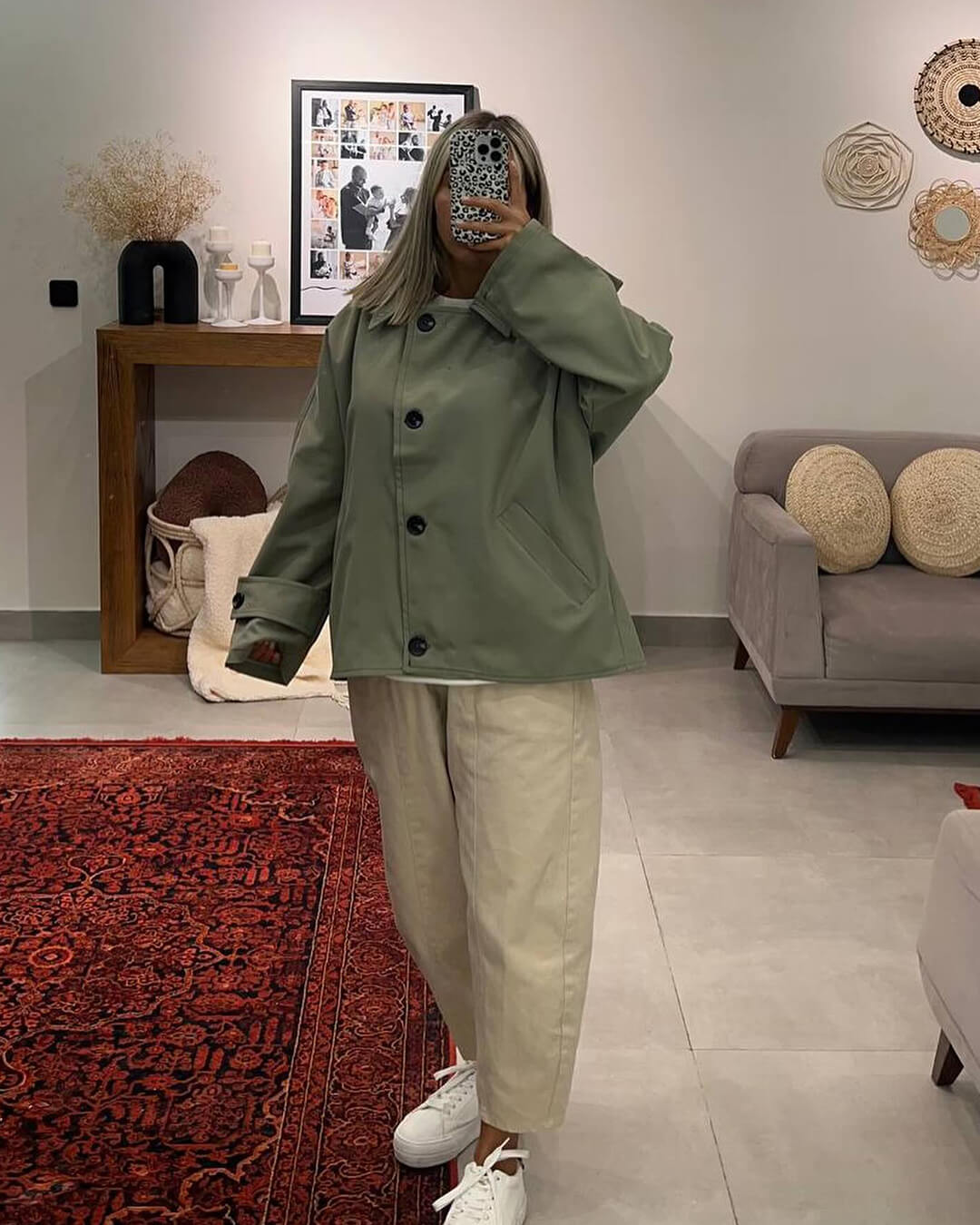 Julia-Trenchcoat mit Kapuze
