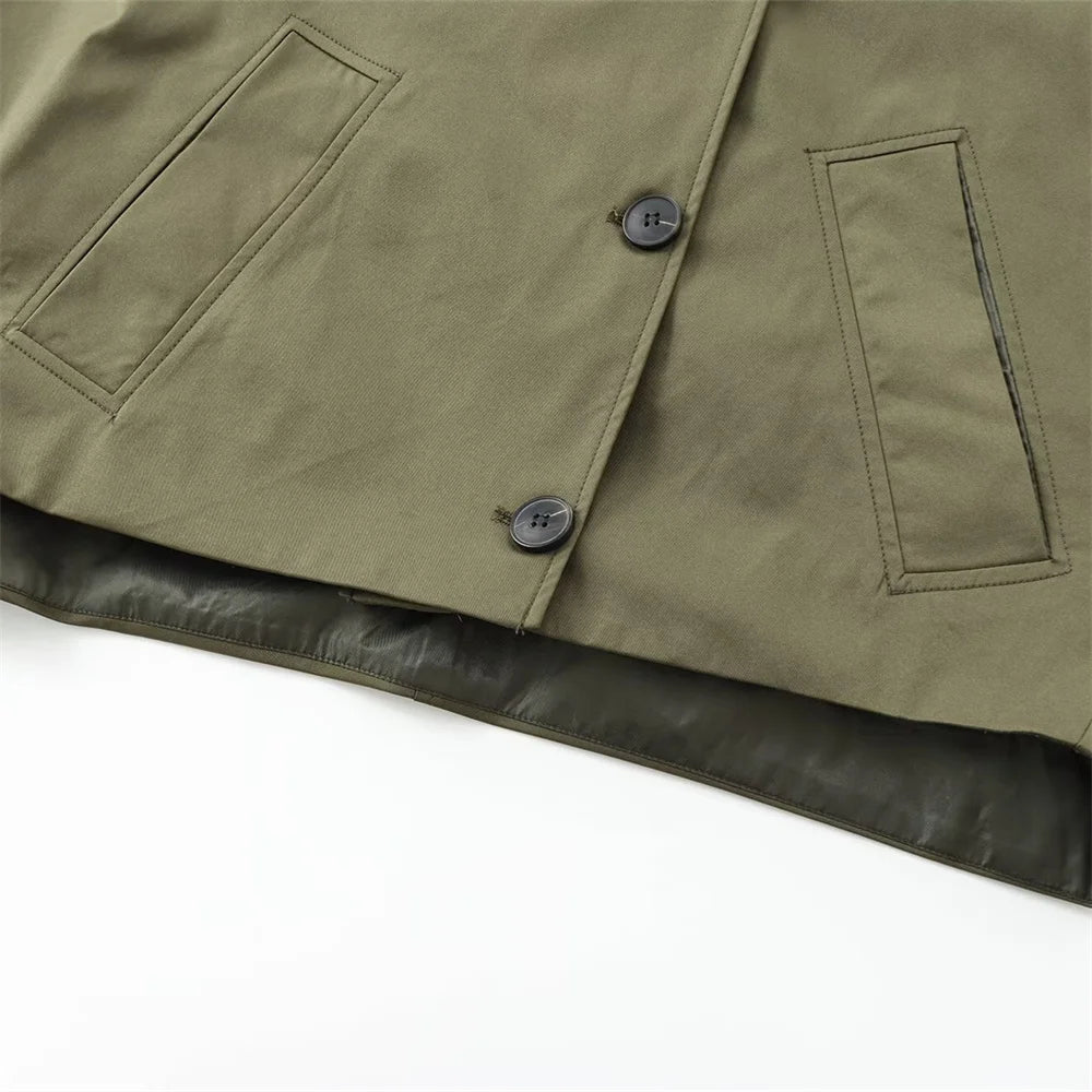 Julia-Trenchcoat mit Kapuze