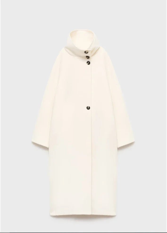 Julia Stand Collar Long Coat