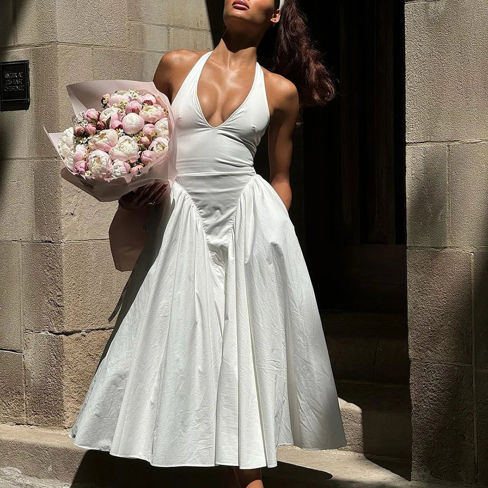Julie Neckholder-Kleid