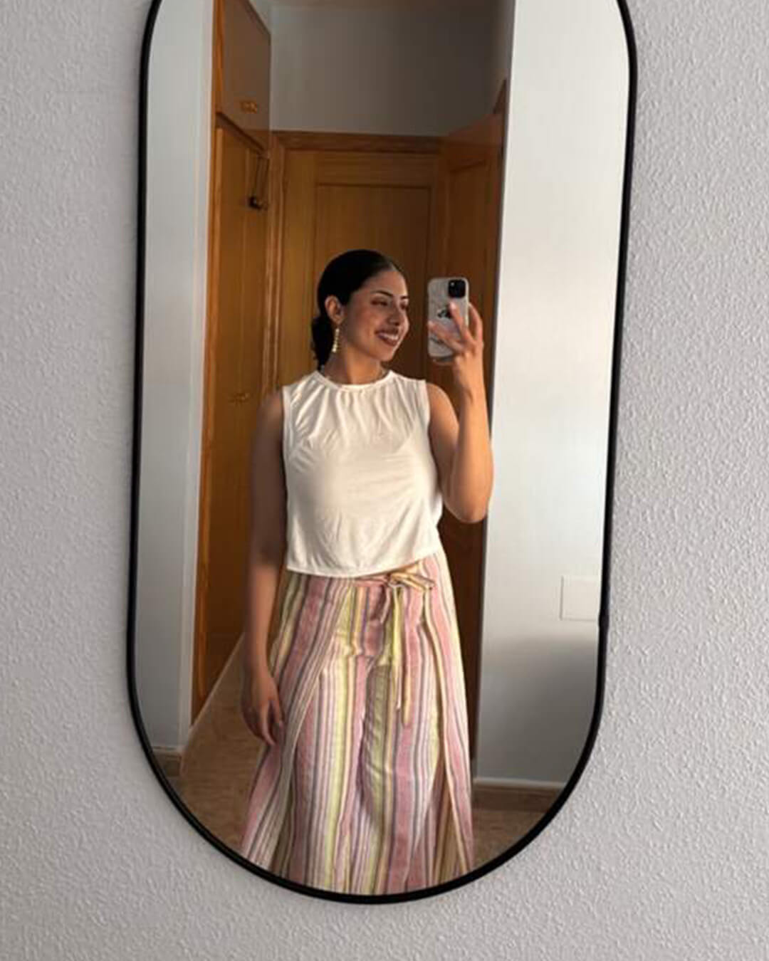 Julie Vertical Stripe Trousers