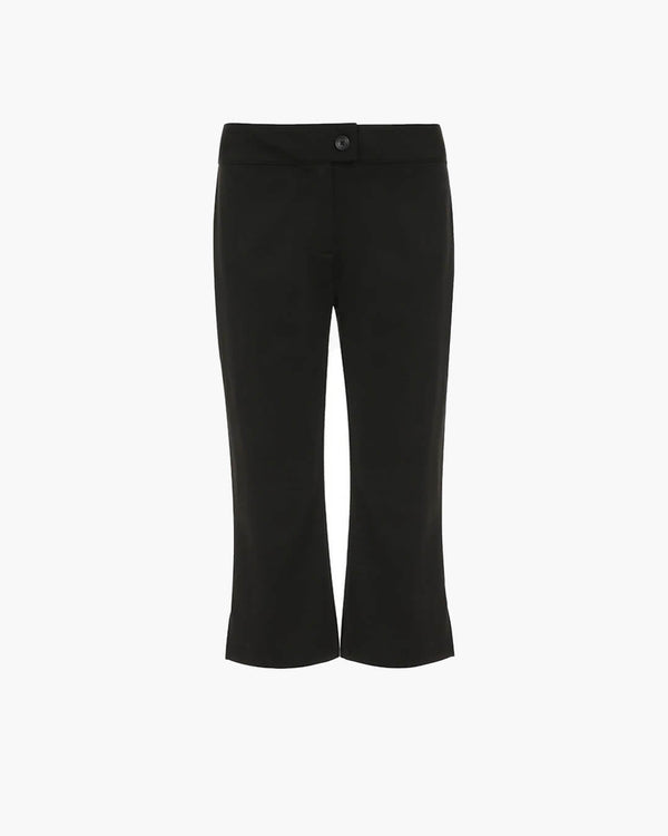 Juliette Schwarze Caprihose