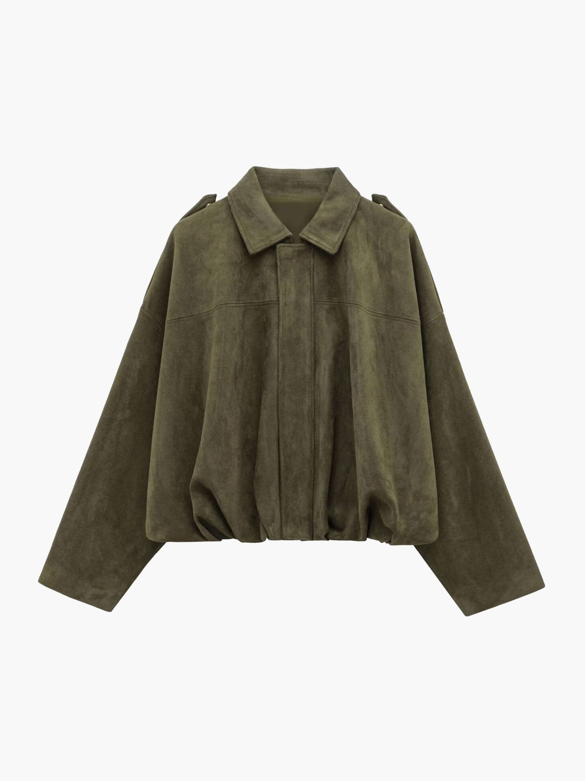 Wildleder-Bomberjacke Katherine