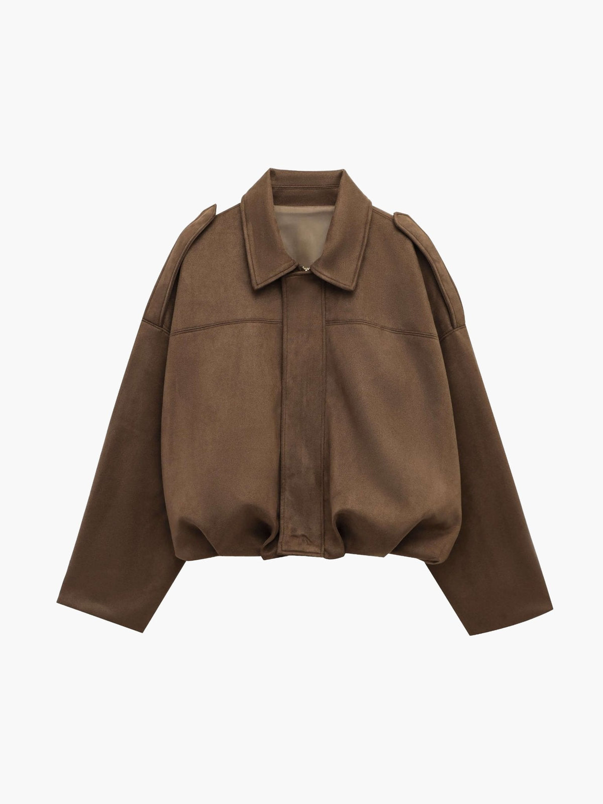 Wildleder-Bomberjacke Katherine