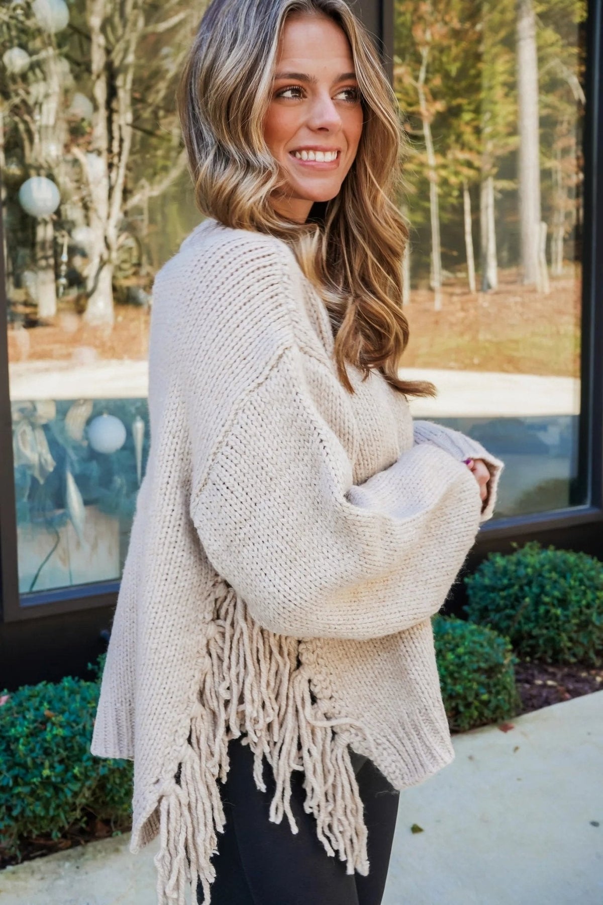 Kelly Strickpullover mit Quasten