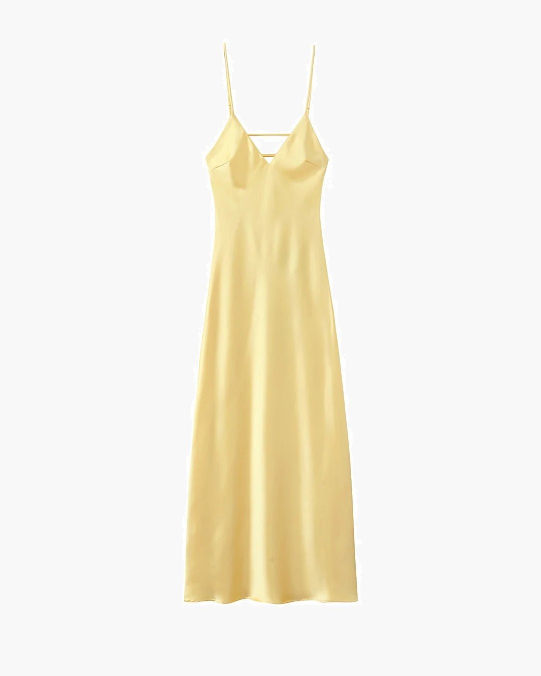 Kirra Rückenfreies Maxikleid aus Satin