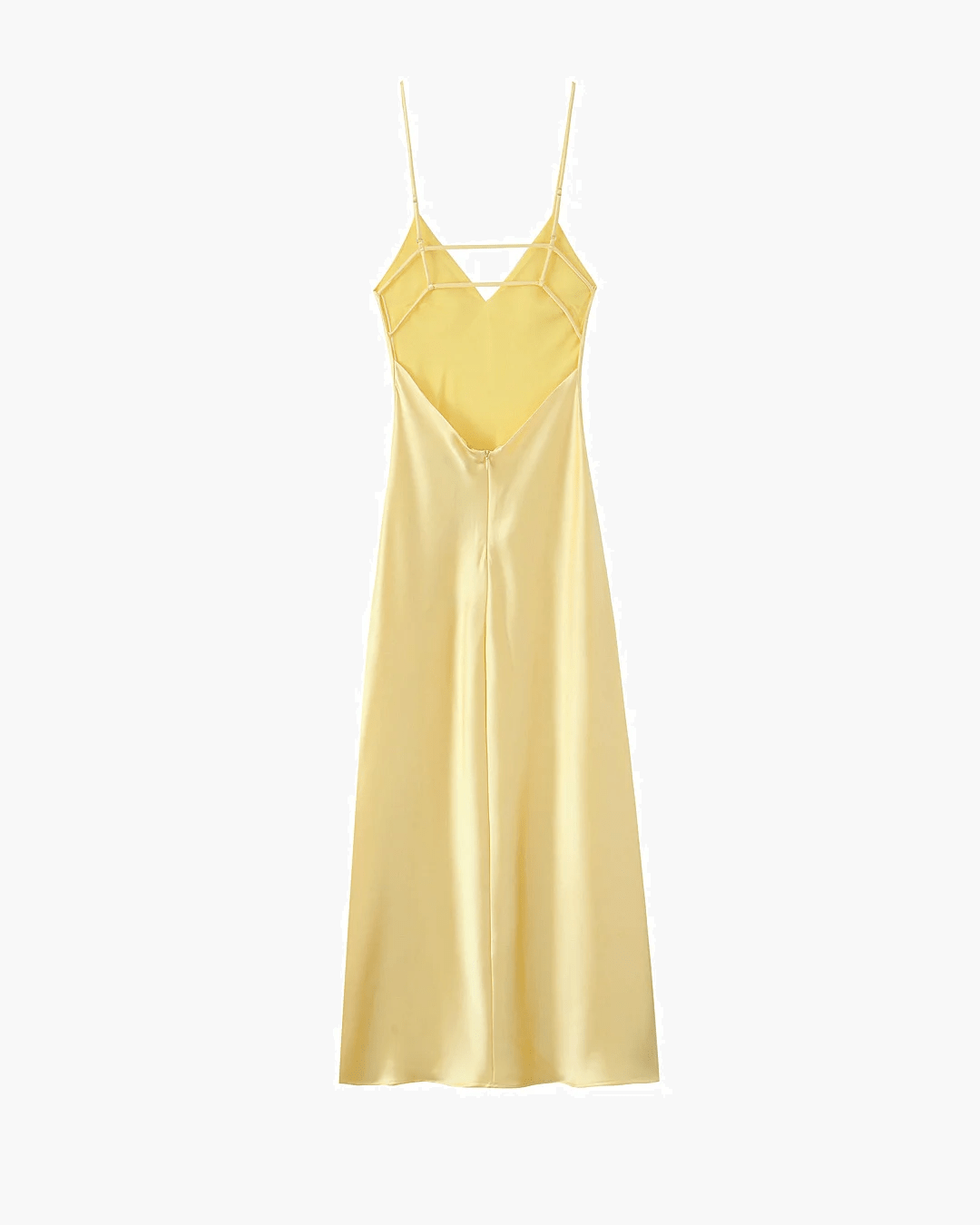 Kirra Rückenfreies Maxikleid aus Satin
