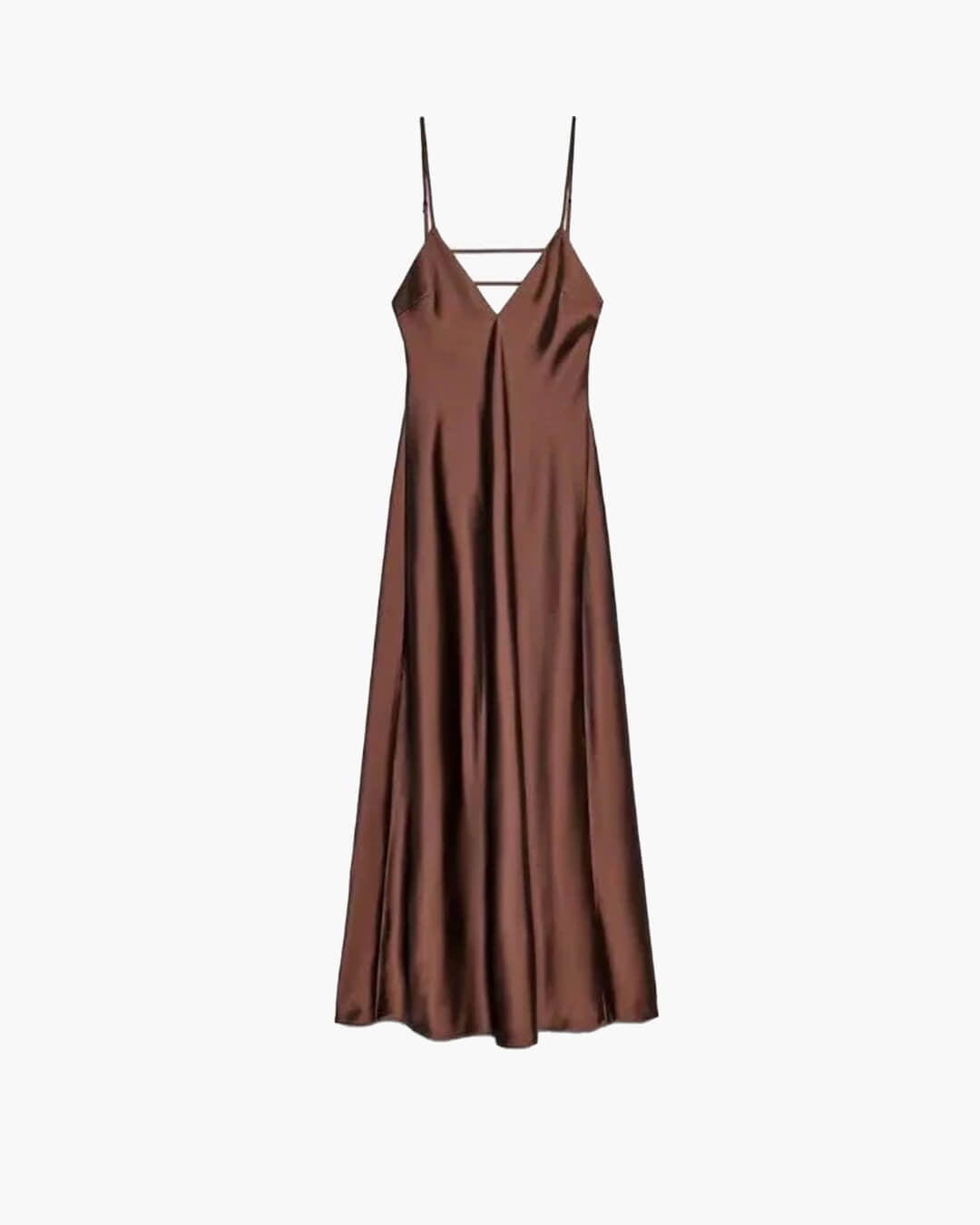 Kirra Rückenfreies Maxikleid aus Satin