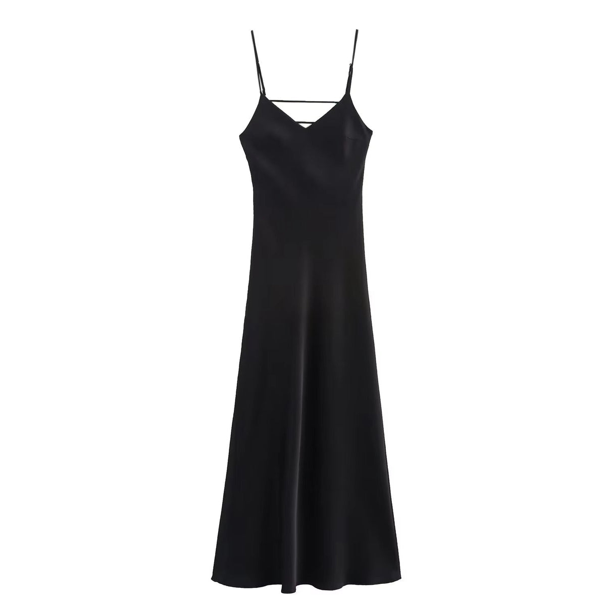 Kirra Rückenfreies Maxikleid aus Satin