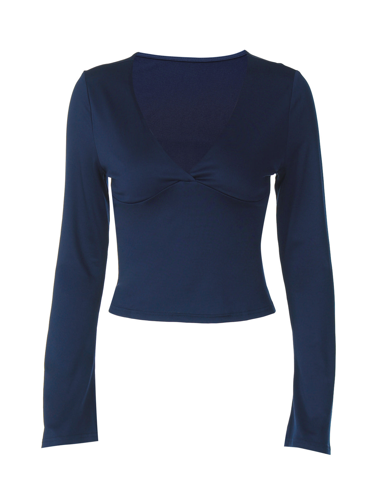 Kenna Top mit V-Ausschnitt und Twist-Detail