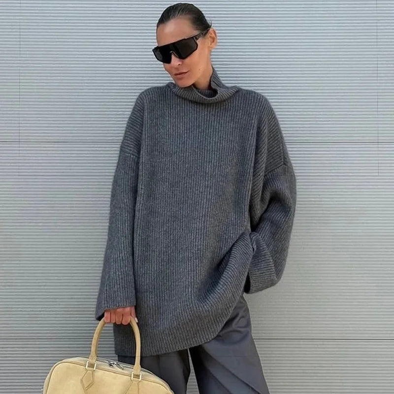 Hedda Oversize-Strickkleid