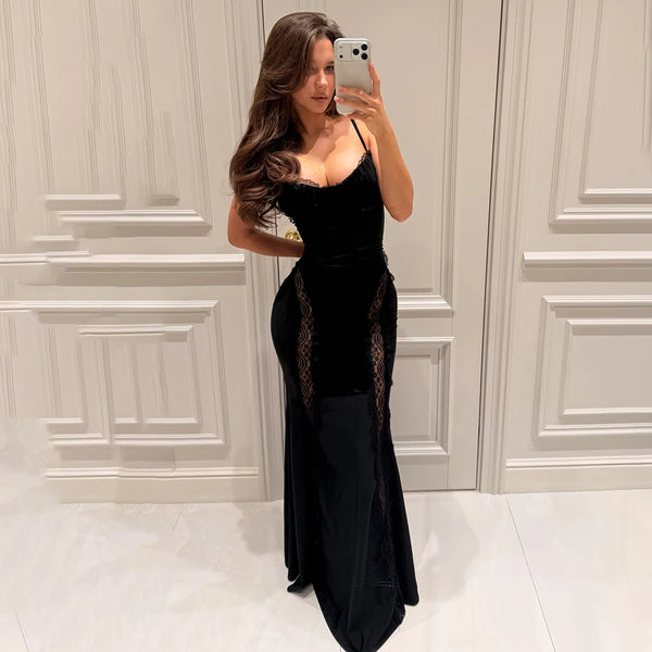 Abendkleid aus Spitze