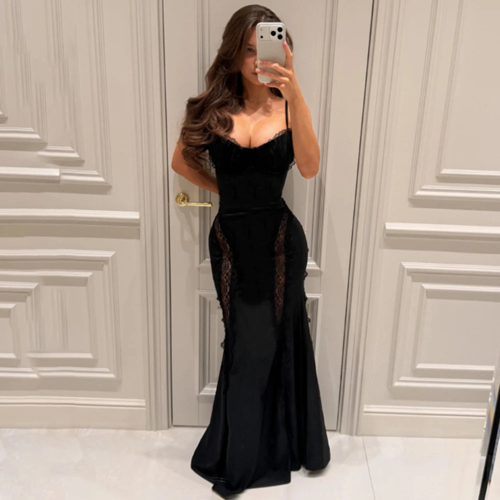 Abendkleid aus Spitze