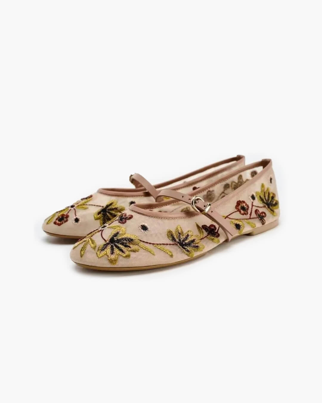 Leah Ballerinas mit Stickerei