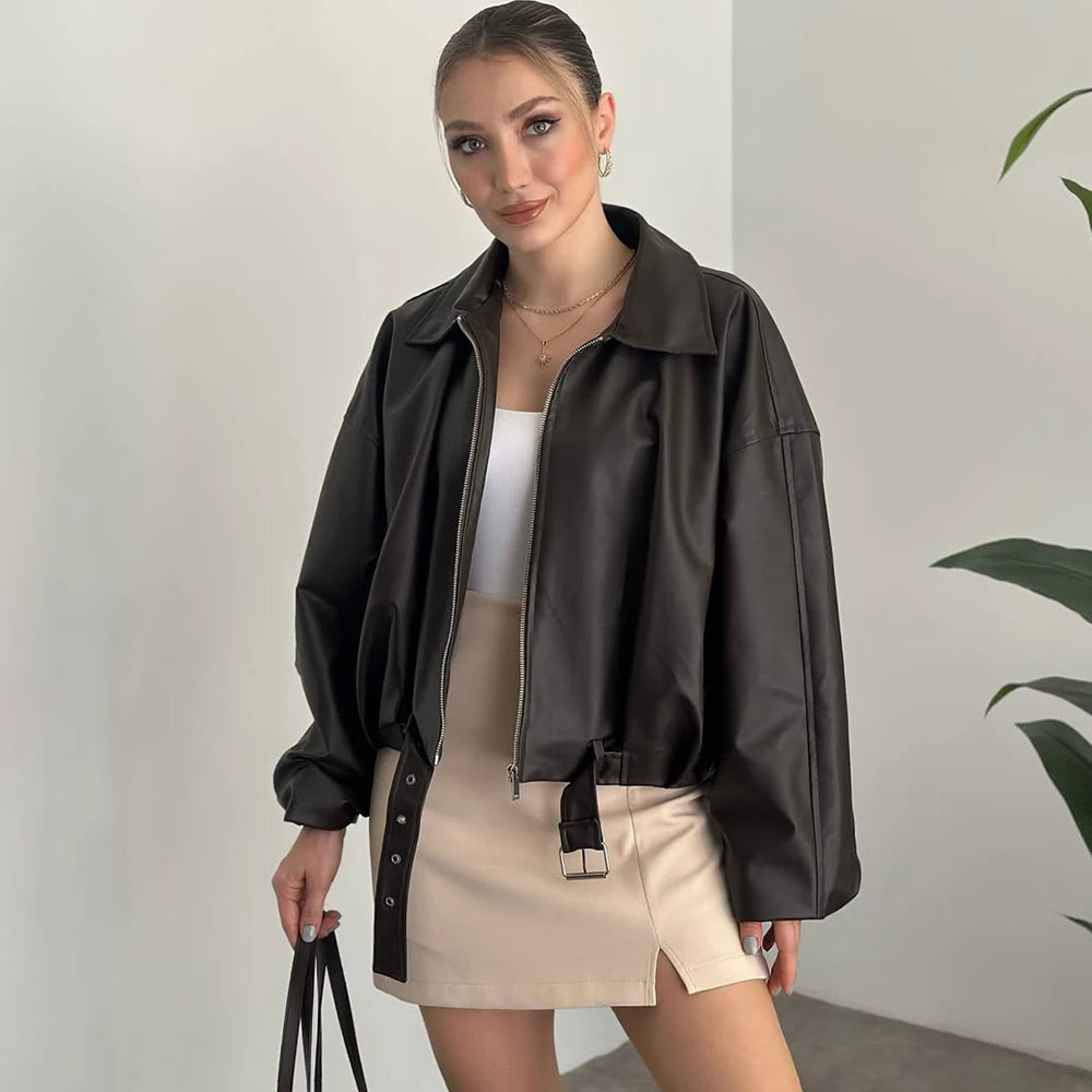 Lederjacke