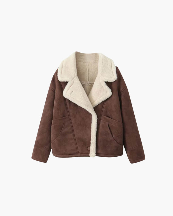 Leona Jacke aus Kunstleder
