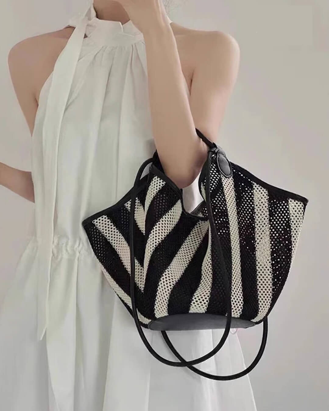 Liam Woven Crossbody Bag