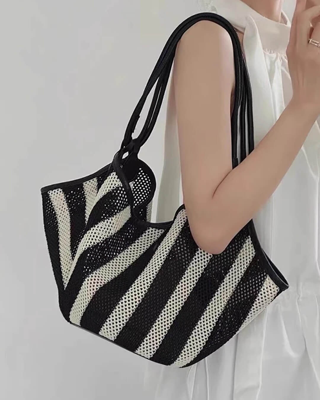 Liam Woven Crossbody Bag