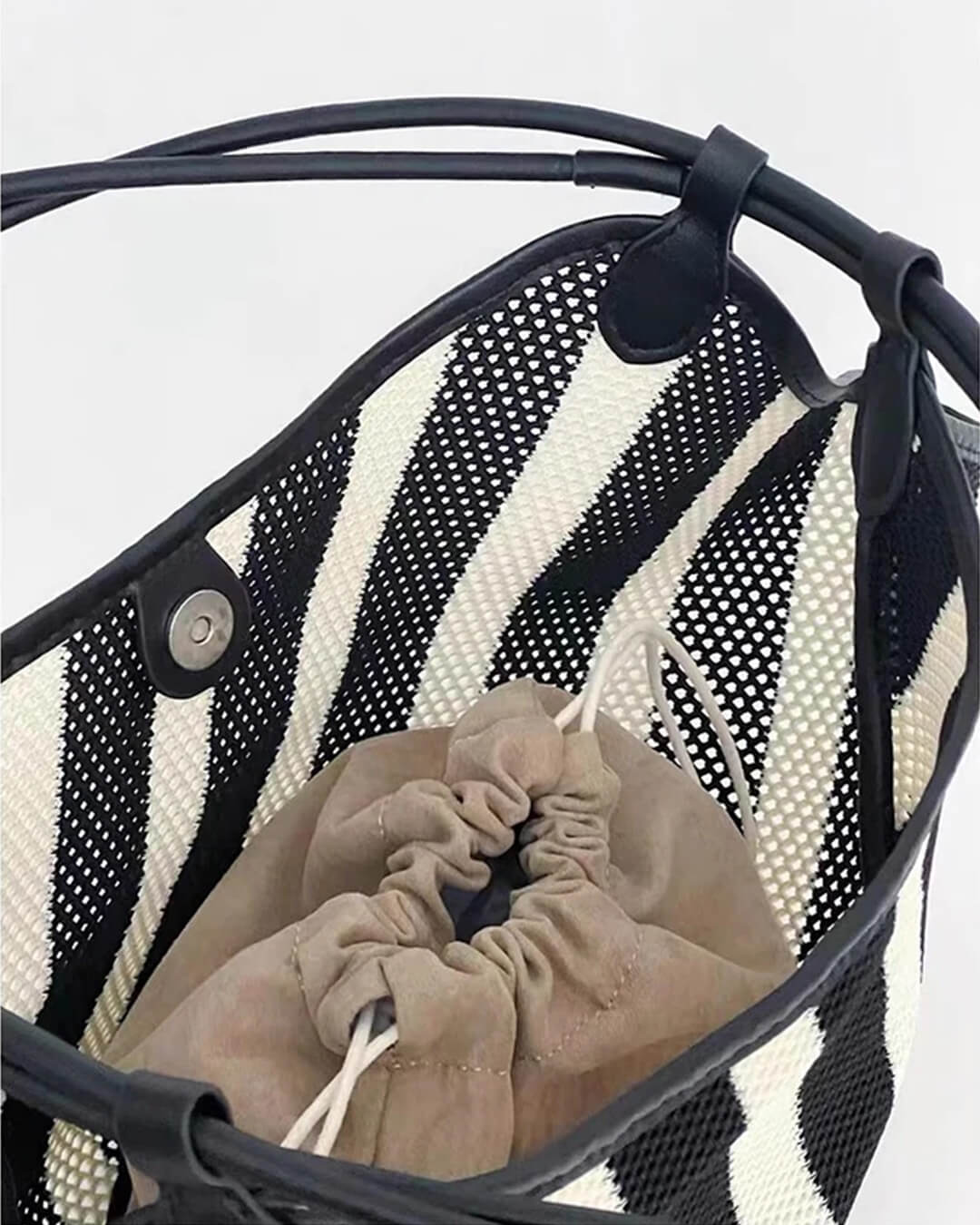 Liam Woven Crossbody Bag